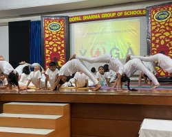 International Yoga day celebration year 24-25